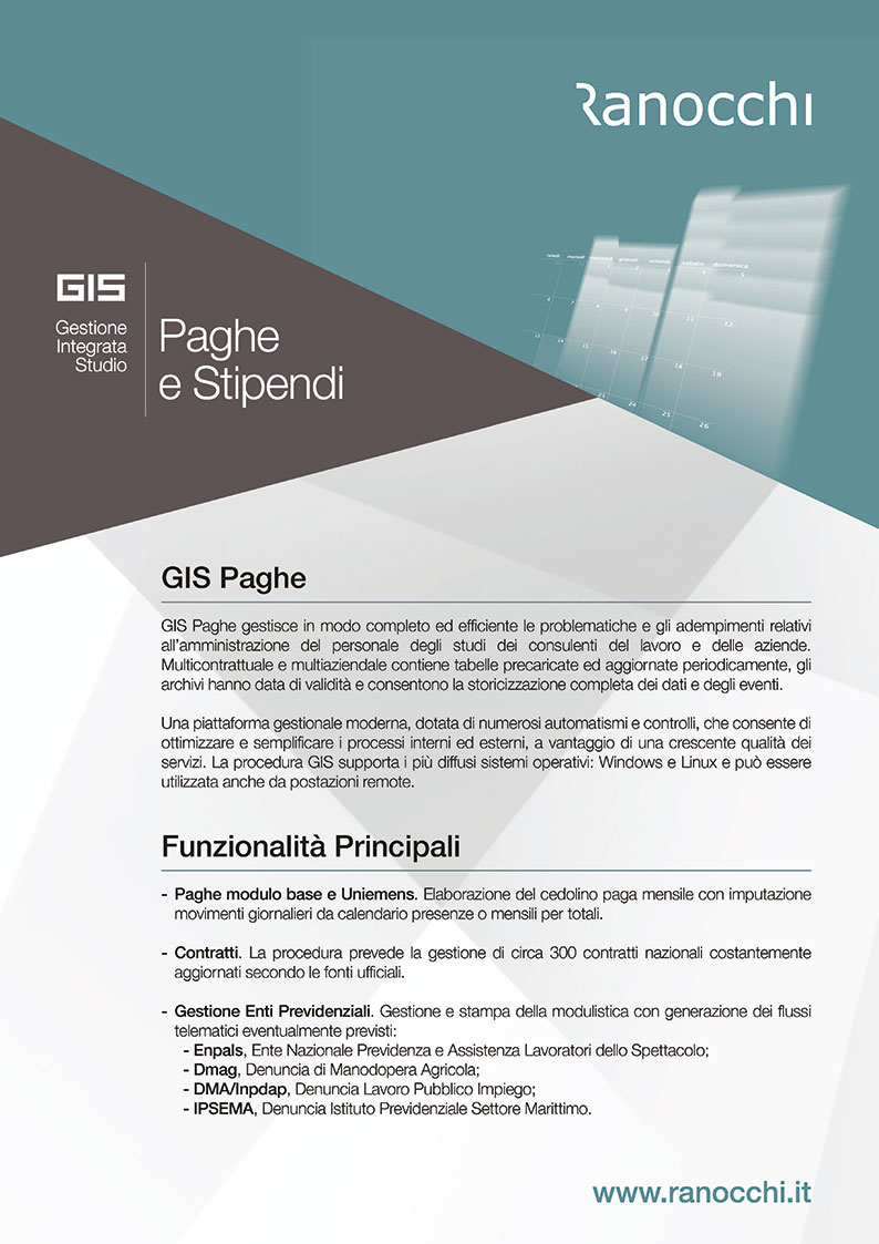 GIS Paghe (Scheda A4)